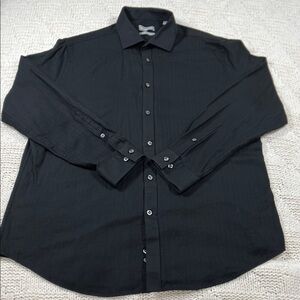 Michael Kors Slim Fit Stretch Button Down Shirt